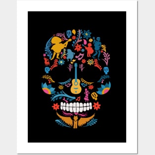 Dia de Los Muertos Posters and Art